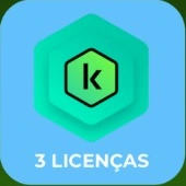 Kaspersky — 3 licenças